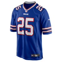 Buffalo Bills Ty Johnson Nike Royal Team Game Jersey