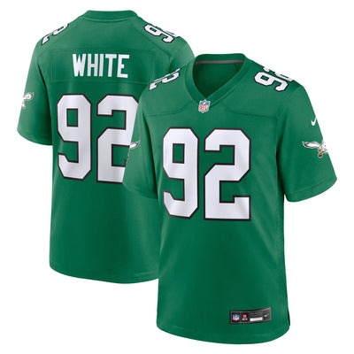 Philadelphia Eagles Reggie White Nike Kelly Green Retired Player Alternate Game Jersey