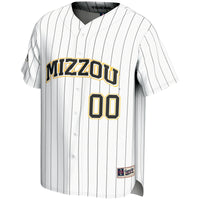 Missouri Tigers GameDay Greats NIL Pick-A-Player Lightweight Baseball Jersey - White