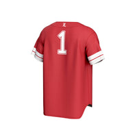 #1 Louisville Cardinals GameDay Greats Lightweight Collegiate Baseball Fashion Jersey - Red