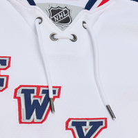 New York Rangers Henrik Lundqvist Mitchell & Ness White 2014 NHL Stadium Series Power Play Jersey