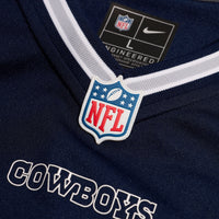 Dallas Cowboys Javonte Williams Nike Navy Team Game Jersey