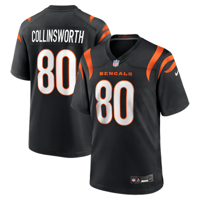 Cincinnati Bengals Cris Collinsworth Nike Black Team Retired Player Game Jersey