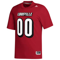 Louisville Cardinals adidas Pick-A-Player NIL Replica Football Jersey - Red