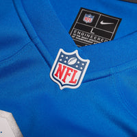 Detroit Lions Christian Mahogany Nike Blue Team Game Jersey