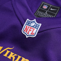 Minnesota Vikings Joe Huber Nike Purple Team Game Jersey