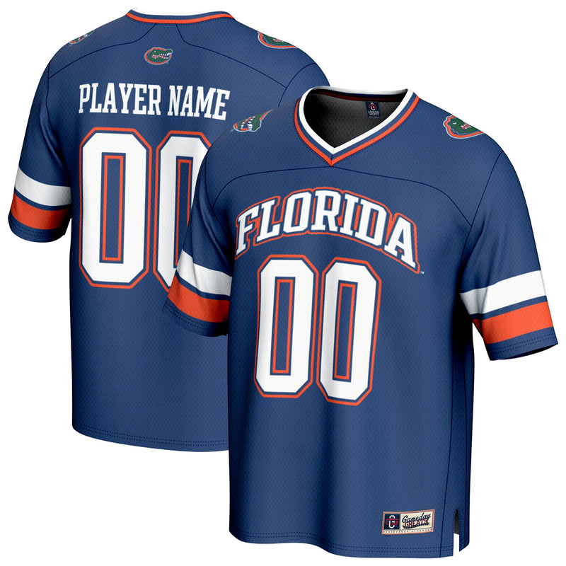 Florida Gators GameDay Greats NIL Pick-A-Player Football Fashion Jersey - Royal