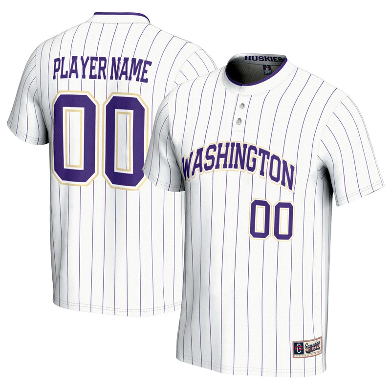 Washington Huskies GameDay Greats NIL Pick-A-Player Lightweight Softball Jersey - White
