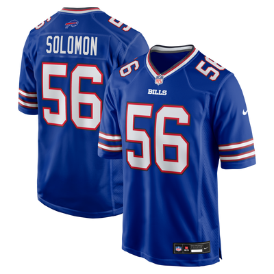 Buffalo Bills Javon Solomon Nike Royal Game Jersey
