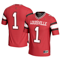 #1 Louisville Cardinals GameDay Greats Football Jersey - Cardinal