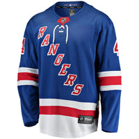 New York Rangers Braden Schneider Fanatics Blue Home Premier Breakaway Player Jersey