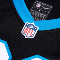 Carolina Panthers Lathan Ransom Nike Black Team Game Jersey