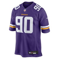 Minnesota Vikings Tyrion Ingram-Dawkins Nike Purple Team Game Jersey