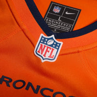 Denver Broncos Nate Adkins Nike Orange Team Game Jersey