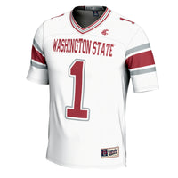 #1 Washington State Cougars GameDay Greats Football Jersey - White