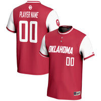 Oklahoma Sooners GameDay Greats NIL Pick-A-Player Lightweight Softball Jersey - Crimson