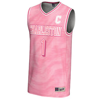 #1 Charleston Cougars GameDay Greats Lightweight Basketball Fashion Jersey - Pink