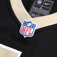 New Orleans Saints Barry Wesley Nike Black Team Game Jersey