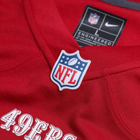 San Francisco 49ers Jordan Jefferson Nike Scarlet Team Game Jersey