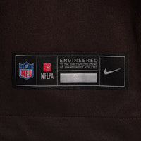 Cleveland Browns Andre Szmyt Nike Brown Team Game Jersey