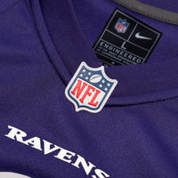 Baltimore Ravens Jay Higgins IV Nike Purple Team Game Jersey